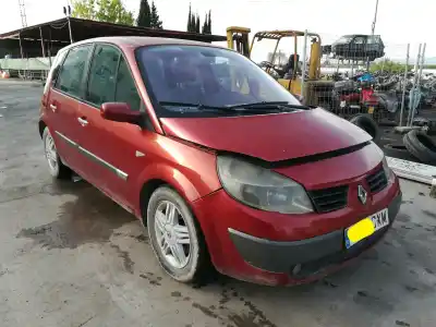 Scrapping Vehicle RENAULT SCENIC II (JM) D/F9Q D8 of the year 2004 powered F9Q D8