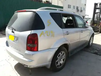 Scrapping Vehicle ssangyong rexton d27dt of the year 2006 powered d27dt