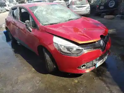 Veicolo di demolizione renault clio iv authentique dell'anno 2014 alimentato k9k c6