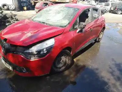 Veicolo di demolizione renault clio iv authentique dell'anno 2014 alimentato k9k c6