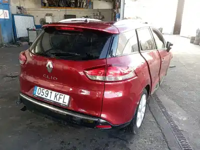 Véhicule à la ferraille renault clio iv business de l'année 2017 alimenté k9k