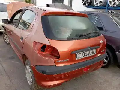 Утилизация автомобиля peugeot 206 fastback (2a/c) 1.4 i года 1999 питание kfx