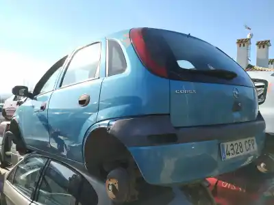 Scrapping Vehicle opel corsa c (x01) 1.0 (f08, f68) of the year 2003 powered z10xe