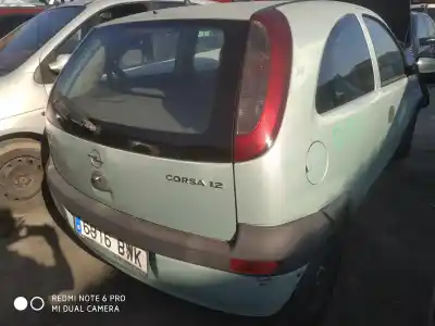Scrapping Vehicle OPEL CORSA C Club of the year 2000 powered Z12XE