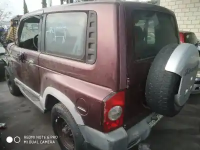 Scrapping Vehicle ssangyong korando 2.3 diesel cat of the year 1997 powered 