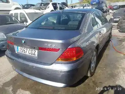 Scrapping Vehicle bmw serie 7 (e65/e66) 735i of the year 2003 powered n62b36