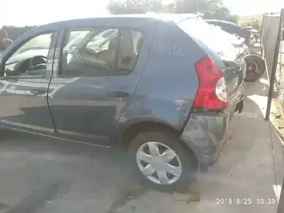 Scrapping Vehicle dacia sandero ambiance of the year 2008 powered k7j710