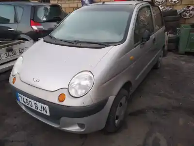 Veículo de Sucata daewoo matiz cd do ano 2001 alimentado f8cv