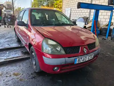 Scrapping Vehicle renault clio ii fase ii b cb0 authentique of the year 0 powered 