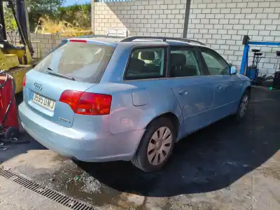 Sloopvoertuig audi a4 b7 avant (8ed) 2.0 tdi 16v van het jaar 0 aangedreven blb