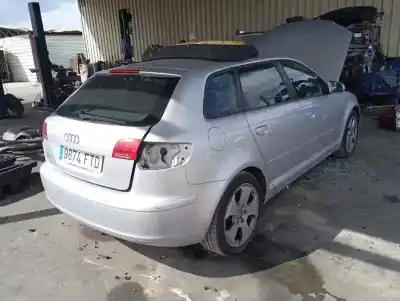 Veículo de Sucata AUDI A3 SPORTBACK (8P) 1.6 do ano 2007 alimentado BSE