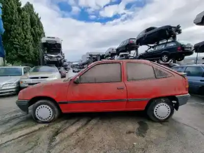 Veículo de Sucata opel kadett e hatchback (t85) 1.3 i cat (c08. c48. d08. d48) do ano 1987 alimentado c 13 n