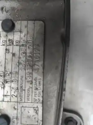 Утилизация автомобиля fiat brava (182_) 2219 gasolina 1999 5p года 1999 питание 182 b2.000