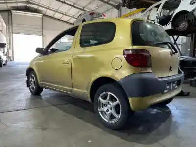 Scrapping Vehicle toyota yaris (_p1_) 1.0 (scp10_) of the year 2001 powered 1sz-fe