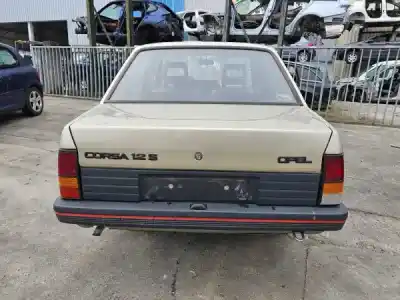 Veicolo di demolizione opel corsa a tr (s83) 1.2 n (f11, m11, f19, m19) dell'anno 1989 alimentato 12 st