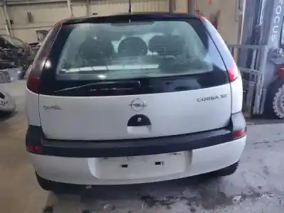 Scrapping Vehicle opel corsa c (x01) 1.2 (f08, f68) of the year 2002 powered z 12 xe Scrapping Vehicle opel corsa c (x01) 1.2 (f08, f68) of the year 2002 powered z 12 xe