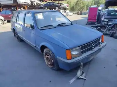 Scrapping Vehicle opel kadett e (t85) 1.3 s (c19. d19) of the year 1983 powered 13 n