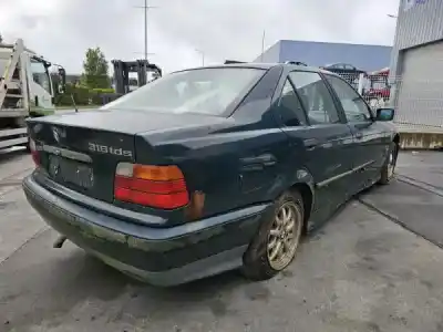 Veicolo di demolizione bmw 3 (e36) 318 tds dell'anno 1995 alimentato m41 d17 (174t1)
