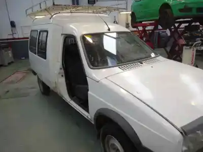 Scrapping Vehicle citroen c15 vd-pb of the year 2001 powered 