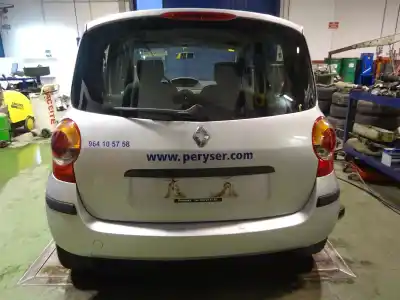 Veicolo di demolizione renault modus emotion dell'anno 2007 alimentato d4f d7