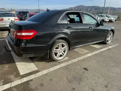 Veicolo di demolizione mercedes-benz clase e (w212) e 200 cdi / bluetec (212.005, 212.006) dell'anno 2009 alimentato om 651.925