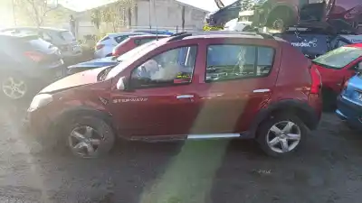 Veículo de Sucata DACIA SANDERO II  do ano 2012 alimentado K9K 612,K9K 626