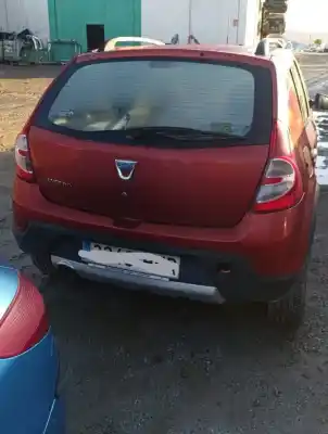 Veículo de Sucata dacia sandero ii 1.5 dci do ano 2012 alimentado k9k 612,k9k 626