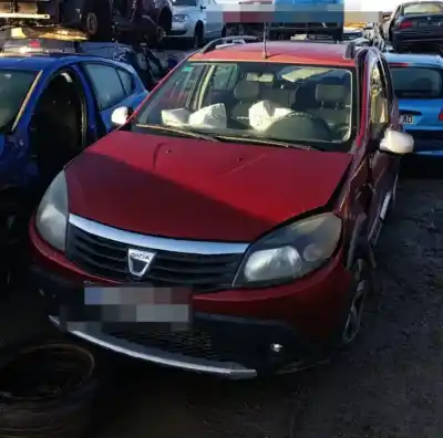 Veículo de Sucata dacia sandero ii 1.5 dci do ano 2012 alimentado k9k 612,k9k 626