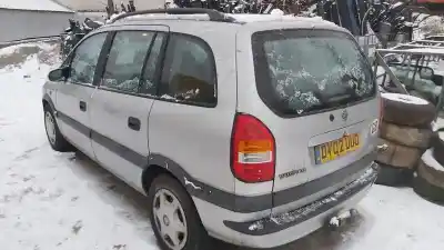 Scrapping Vehicle opel zafira a 2.0 dti of the year 2002 powered y20dth