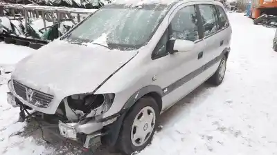 Scrapping Vehicle opel zafira a 2.0 dti of the year 2002 powered y20dth