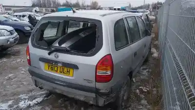 Veículo de Sucata opel zafira a 1.8 16v do ano 2001 alimentado z18xe