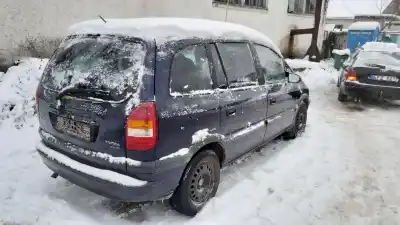 Scrapping Vehicle opel zafira a 2.0 16v di of the year 2000 powered 