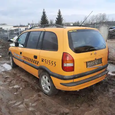 Scrapping Vehicle opel zafira a 2.0 16v di of the year 2000 powered x20dtl