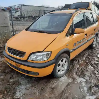Scrapping Vehicle opel zafira a 2.0 16v di of the year 2000 powered x20dtl