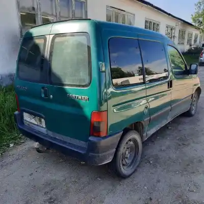 Scrapping Vehicle peugeot partner (s2) 1.9 diesel of the year 2001 powered dw8b