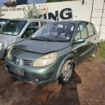Sloopvoertuig renault scenic ii 1.5 dci diesel van het jaar 2004 aangedreven k9k728