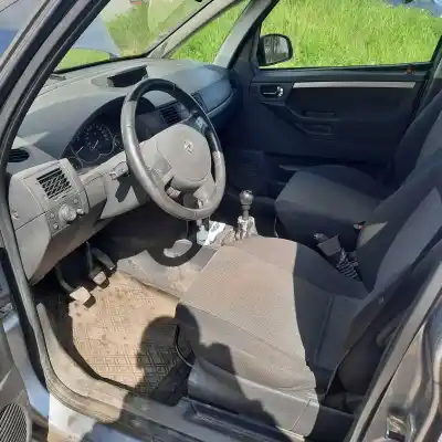 Veículo de Sucata opel meriva 1.6 cat (z 16 se / l55) do ano 2003 alimentado z16xe