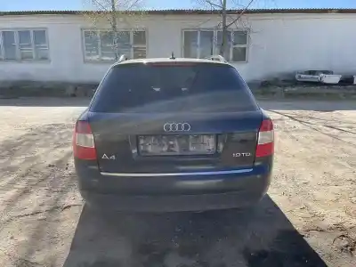 Утилизация автомобиля audi a4 b6 (8e2) 1.9 tdi quattro года 2003 питание 