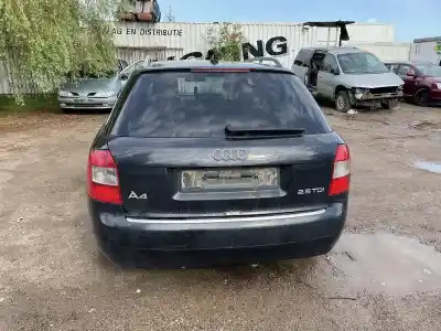 Утилизация автомобиля audi a4 avant (8e) 2.5 tdi (120kw) года 2004 питание bdg