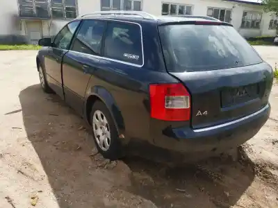 Утилизация автомобиля audi a4 b6 (8e2) 1.9 tdi quattro года 2003 питание avf
