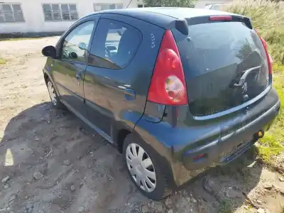 Veicolo di demolizione peugeot 107 1.0i cat 70cv dell'anno 2007 alimentato 