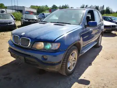 Sloopvoertuig bmw x5 (e53) 3.0i van het jaar 2002 aangedreven m54b30