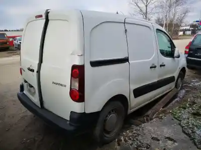 Scrapping Vehicle peugeot partner (s2) 1.6 16v hdi of the year 2012 powered 