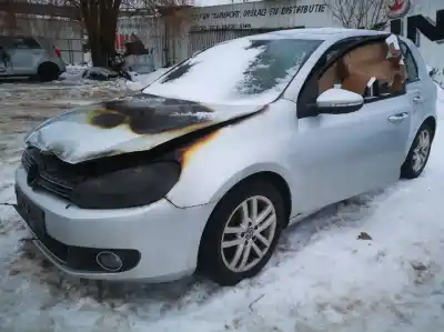 Veículo de Sucata volkswagen golf vi (5k1) 2.0 tdi do ano 2009 alimentado cbsc