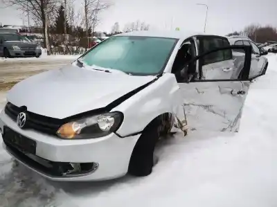 Veículo de Sucata volkswagen golf vi (5k1) 1.4 16v tsi do ano 2011 alimentado caxa