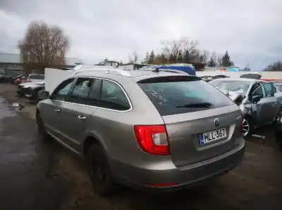 Scrapping Vehicle skoda superb (3u4) 2.0 tdi dpf of the year 2013 powered cff