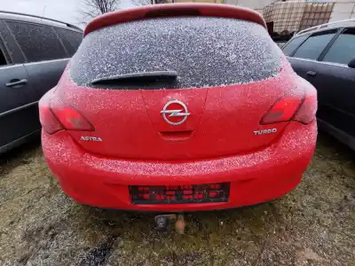 Scrapping Vehicle opel astra j (p10) 1.4 turbo (68) of the year 2010 powered a14net