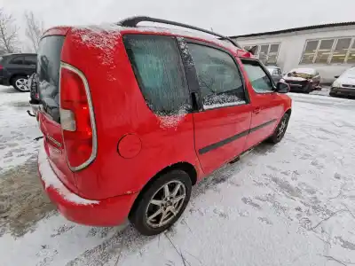 Scrapping Vehicle skoda roomster (5j7) 1.4 tdi of the year 2007 powered bnv