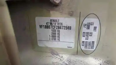 Утилизация автомобиля renault                                            clio ii fase ii (b/cb0)                                                                                                                                                                                                                                    authentique                                                                                                                                                                                                                                                года 2003 питание 