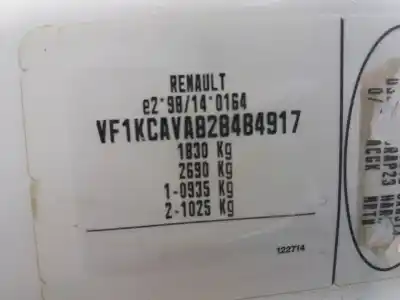 Здавання транспортного засобу renault kangoo 4x4 authentique (kc0s/v) року 2003 потужний  Здавання транспортного засобу renault kangoo 4x4 authentique (kc0s/v) року 2003 потужний